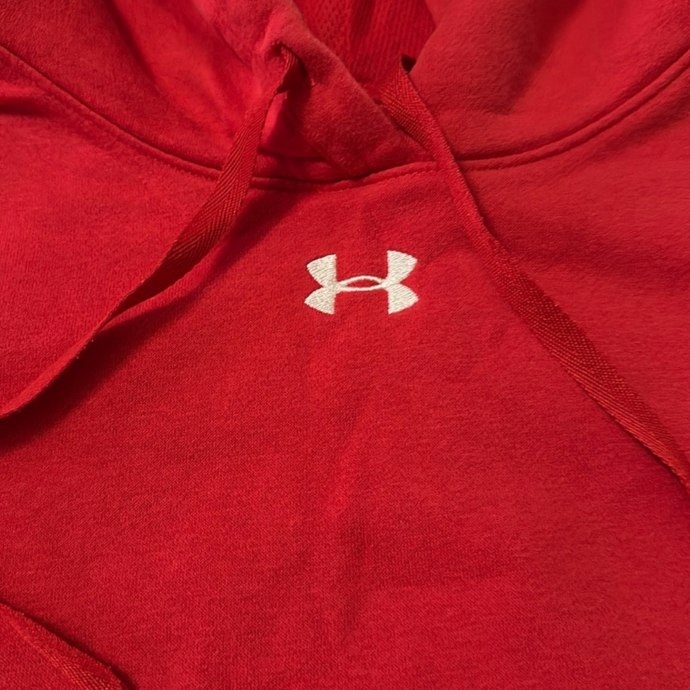 Red, Under Armour Cold Gear Hoodie